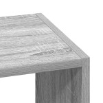 vidaXL Bibliotecă stivuabilă Gri sonoma 30x30x80 cm Lemn prelucrat vidaXL Bibliotecă stivuabilă Gri sonoma 30x30x80 cm Lemn prelucrat