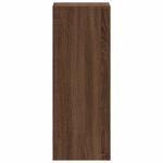 vidaXL Bibliotecă stivuabilă, Stejar maro, 30x30x80 cm, lemn prelucrat vidaXL Bibliotecă stivuabilă, Stejar maro, 30x30x80 cm, lemn prelucrat