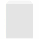 vidaXL Dulap cu 2 sertare alb 60x31x40 cm lemn prelucrat