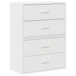 vidaXL Dulapuri cu 2 sertare 2 buc Alb 60x31x40 cm Lemn prelucrat vidaXL Dulapuri cu 2 sertare 2 buc Alb 60x31x40 cm Lemn prelucrat