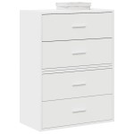 vidaXL Dulapuri cu 2 sertare 2 buc Alb 60x31x40 cm Lemn prelucrat vidaXL Dulapuri cu 2 sertare 2 buc Alb 60x31x40 cm Lemn prelucrat