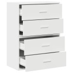 vidaXL Dulapuri cu 2 sertare 2 buc Alb 60x31x40 cm Lemn prelucrat vidaXL Dulapuri cu 2 sertare 2 buc Alb 60x31x40 cm Lemn prelucrat