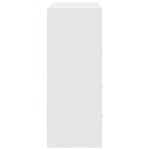 vidaXL Dulapuri cu 2 sertare 2 buc Alb 60x31x40 cm Lemn prelucrat vidaXL Dulapuri cu 2 sertare 2 buc Alb 60x31x40 cm Lemn prelucrat