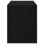 vidaXL Dulap cu 2 sertare stejar negru 60x31x40 cm lemn prelucrat