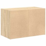 vidaXL Dulap cu 2 sertare Stejar Sonoma 60x31x40 cm Lemn prelucrat