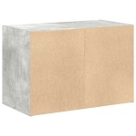 vidaXL Dulap cu 2 sertare Beton Gri 60x31x40 cm Lemn prelucrat vidaXL Dulap cu 2 sertare Beton Gri 60x31x40 cm Lemn prelucrat