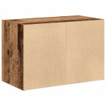 vidaXL Dulap cu 2 sertare Lemn vechi 60x31x40 cm Lemn prelucrat