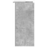 vidaXL Birou de recepție Gri beton 55x50x103,5 cm Lemn prelucrat