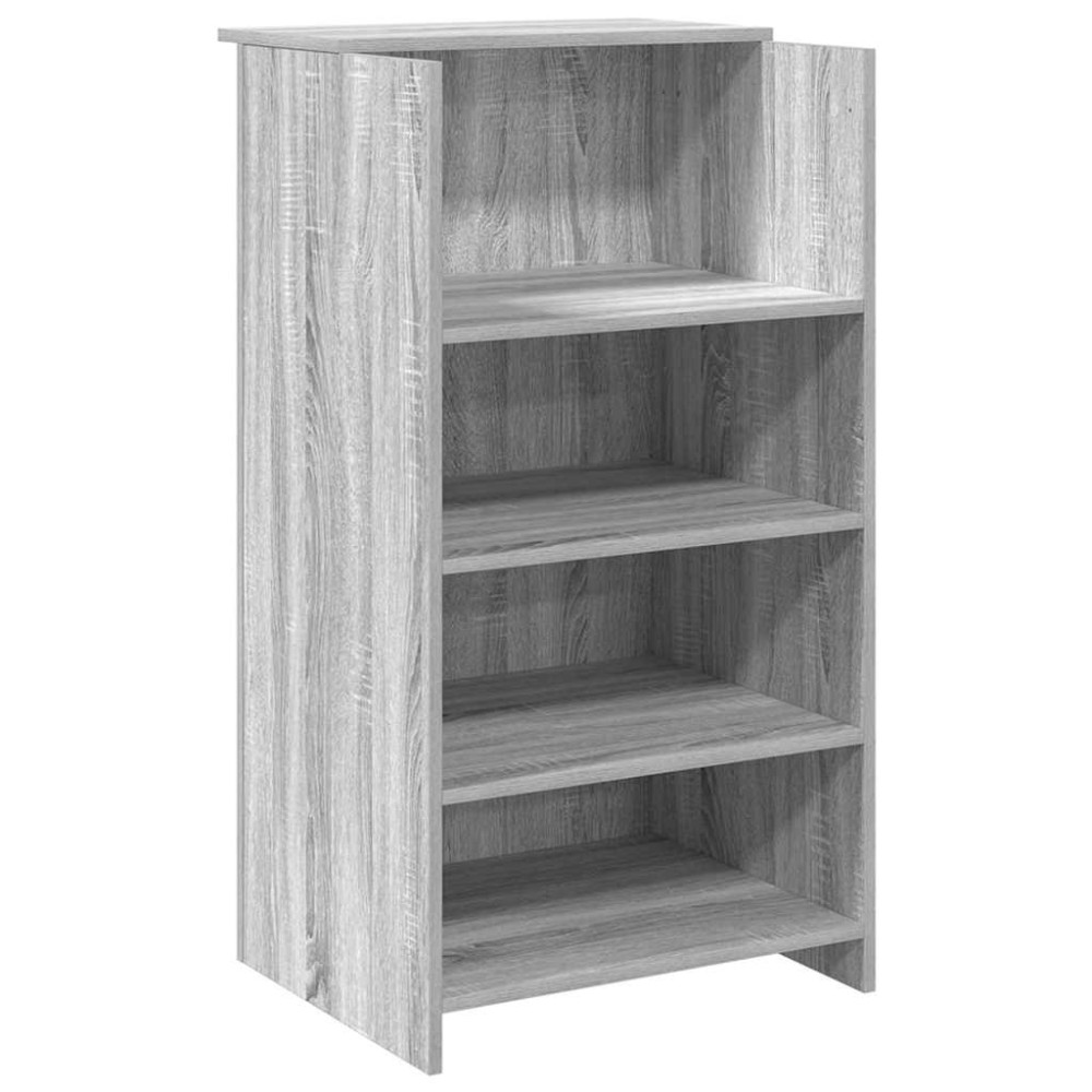 vidaXL Birou de recepție Gri Sonoma 55x50x103,5 cm Lemn prelucrat