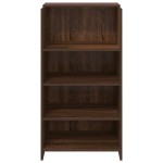 vidaXL Birou de recepție Stejar maro 55x50x103,5 cm Lemn prelucrat