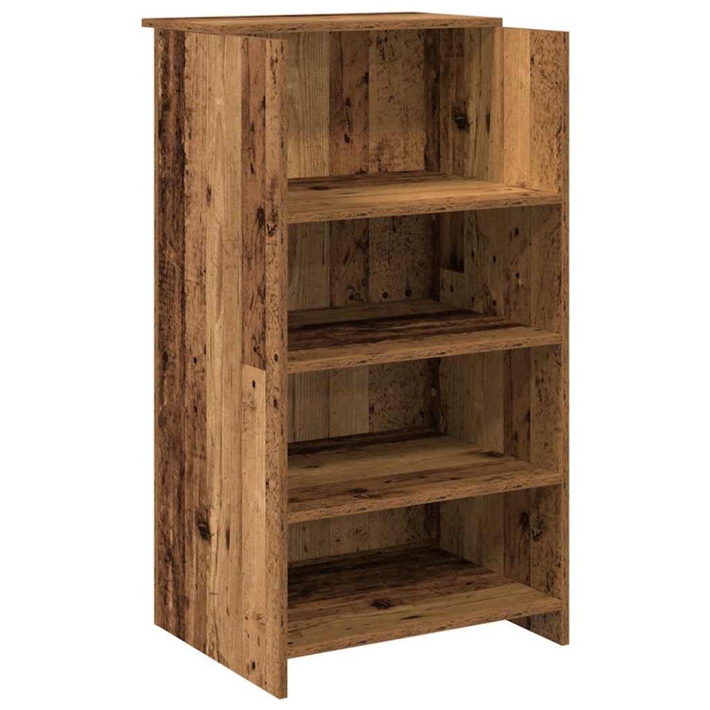 vidaXL Birou de recepție Lemn vechi 55x50x103,5 cm Lemn prelucrat