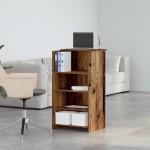 vidaXL Birou de recepție Lemn vechi 55x50x103,5 cm Lemn prelucrat vidaXL Birou de recepție Lemn vechi 55x50x103,5 cm Lemn prelucrat