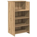 vidaXL Birou de recepție Stejar Artisan 55x50x103,5 cm Lemn prelucrat