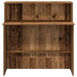 vidaXL Birou de recepție Lemn vechi 100x50x103,5 cm Lemn prelucrat vidaXL Birou de recepție Lemn vechi 100x50x103,5 cm Lemn prelucrat
