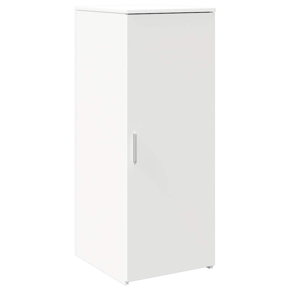 vidaXL Dulap de depozitare alb 40x45x103,5 cm din lemn prelucrat
