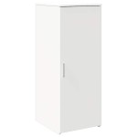 vidaXL Dulap de depozitare alb 40x45x103,5 cm din lemn prelucrat
