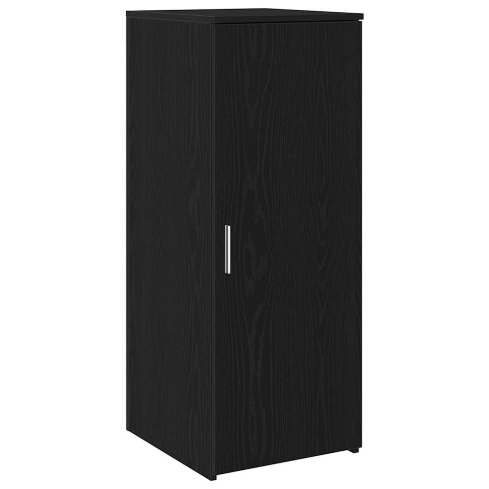 vidaXL Dulap de depozitare, negru, 40x45x103,5 cm, lemn prelucrat