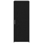 vidaXL Dulap de depozitare, negru, 40x45x103,5 cm, lemn prelucrat