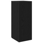 vidaXL Dulap de depozitare, negru, 40x45x103,5 cm, lemn prelucrat