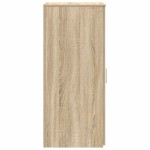 vidaXL Dulap de depozitare stejar sonoma 40x45x103,5 cm lemn prelucrat vidaXL Dulap de depozitare stejar sonoma 40x45x103,5 cm lemn prelucrat