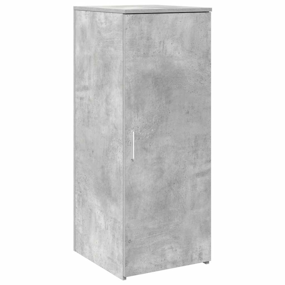 vidaXL Dulap de depozitare, gri beton, 40x45x103,5 cm lemn prelucrat