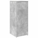 vidaXL Dulap de depozitare, gri beton, 40x45x103,5 cm lemn prelucrat