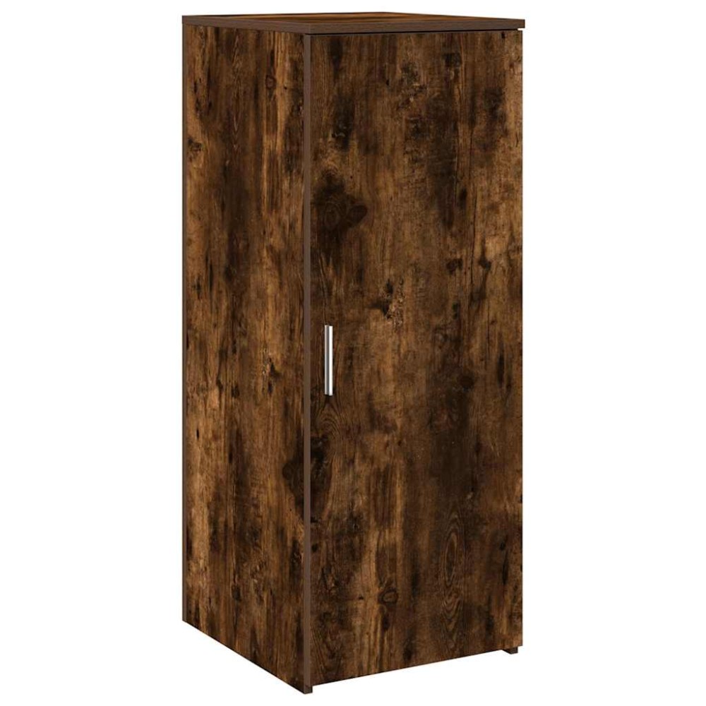 vidaXL Dulap depozitare stejar fumuriu 40x45x103,5 cm lemn prelucrat