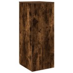 vidaXL Dulap depozitare stejar fumuriu 40x45x103,5 cm lemn prelucrat