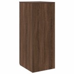 vidaXL Dulap depozitare stejar maro 40x45x103,5 cm lemn prelucrat vidaXL Dulap depozitare stejar maro 40x45x103,5 cm lemn prelucrat