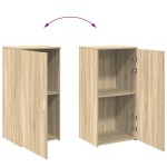 vidaXL Dulap de depozitare stejar sonoma 50x45x103,5 cm lemn prelucrat vidaXL Dulap de depozitare stejar sonoma 50x45x103,5 cm lemn prelucrat