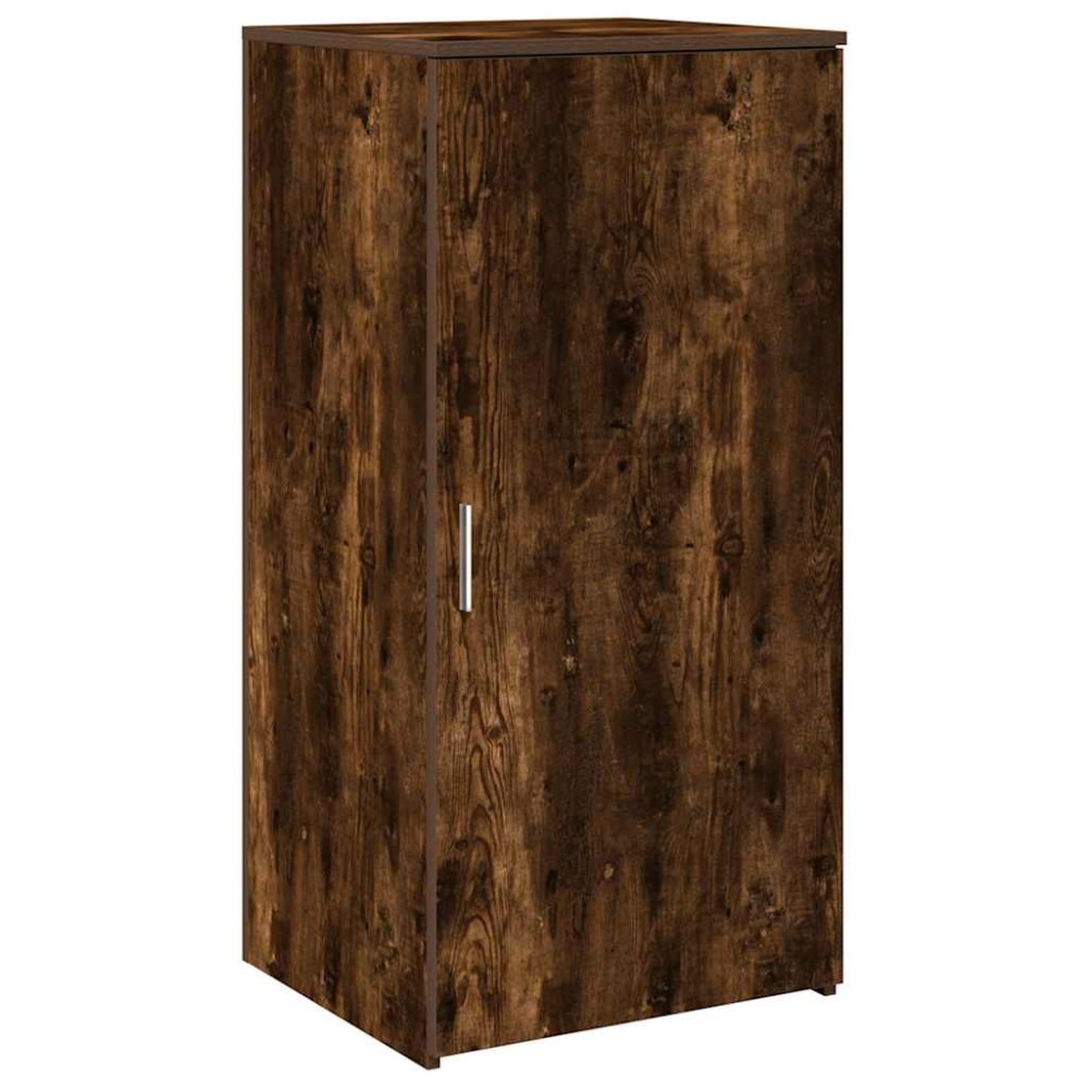 vidaXL Dulap depozitare stejar fumuriu 50x45x103,5 cm lemn prelucrat