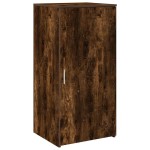 vidaXL Dulap depozitare stejar fumuriu 50x45x103,5 cm lemn prelucrat