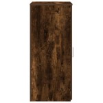 vidaXL Dulap depozitare stejar fumuriu 50x45x103,5 cm lemn prelucrat