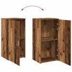 vidaXL Dulap de depozitare lemn vechi 50x45x103,5 cm lemn prelucrat