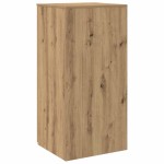 vidaXL Dulap de depozitare Artisan Stejar 50x45x103,5cm Lemn prelucrat vidaXL Dulap de depozitare Artisan Stejar 50x45x103,5cm Lemn prelucrat