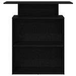 vidaXL Birou de recepție negru 100x40x104 cm Lemn prelucrat vidaXL Birou de recepție negru 100x40x104 cm Lemn prelucrat