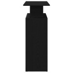 vidaXL Birou de recepție negru 100x40x104 cm Lemn prelucrat vidaXL Birou de recepție negru 100x40x104 cm Lemn prelucrat