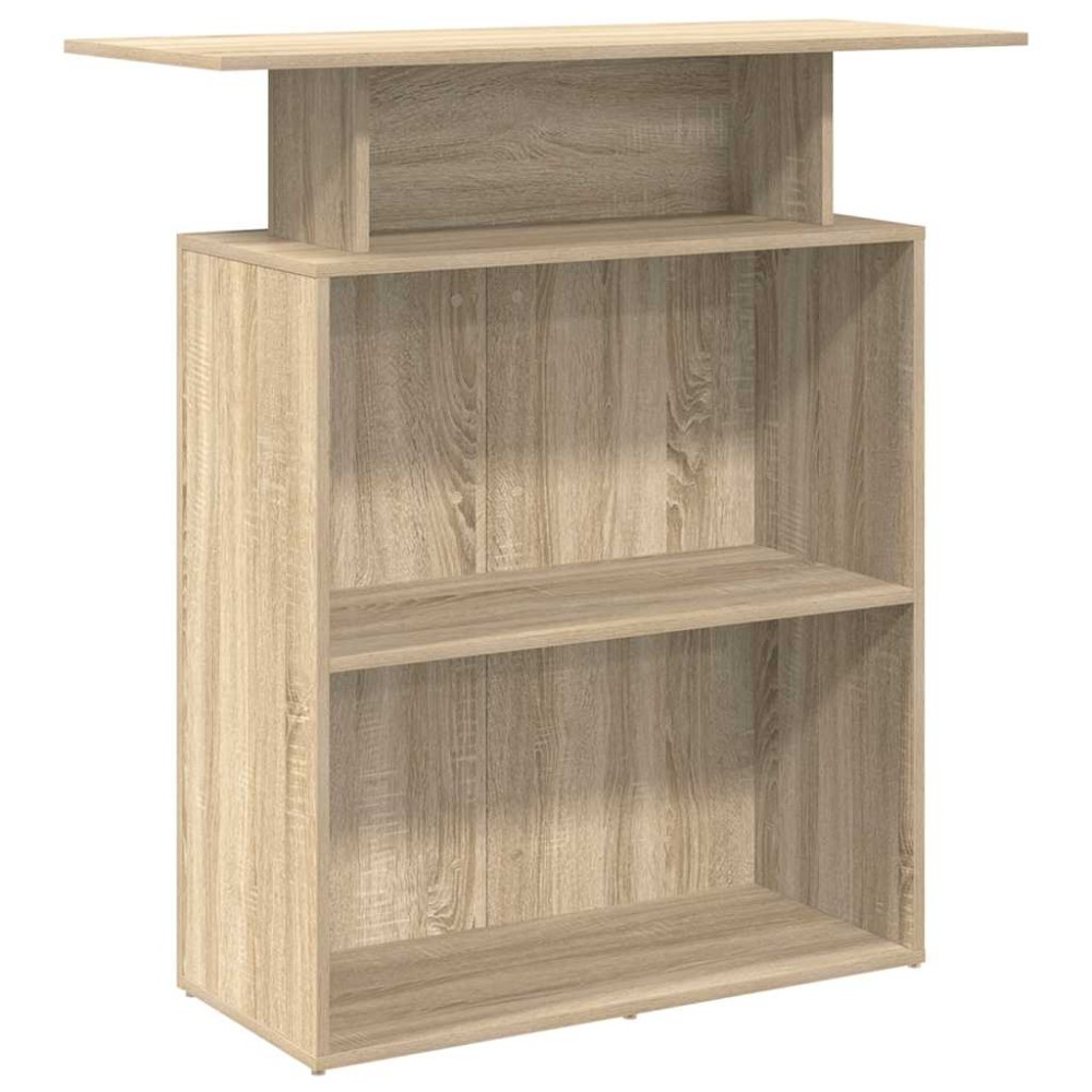 vidaXL Birou de recepție Stejar Sonoma 100x40x104 cm Lemn prelucrat