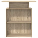 vidaXL Birou de recepție Stejar Sonoma 100x40x104 cm Lemn prelucrat