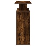 vidaXL Birou de recepție stejar afumat 100x40x104 cm lemn prelucrat