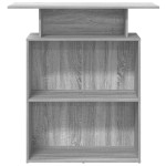 vidaXL Birou de recepție Gri Sonoma 100x40x104 cm Lemn prelucrat