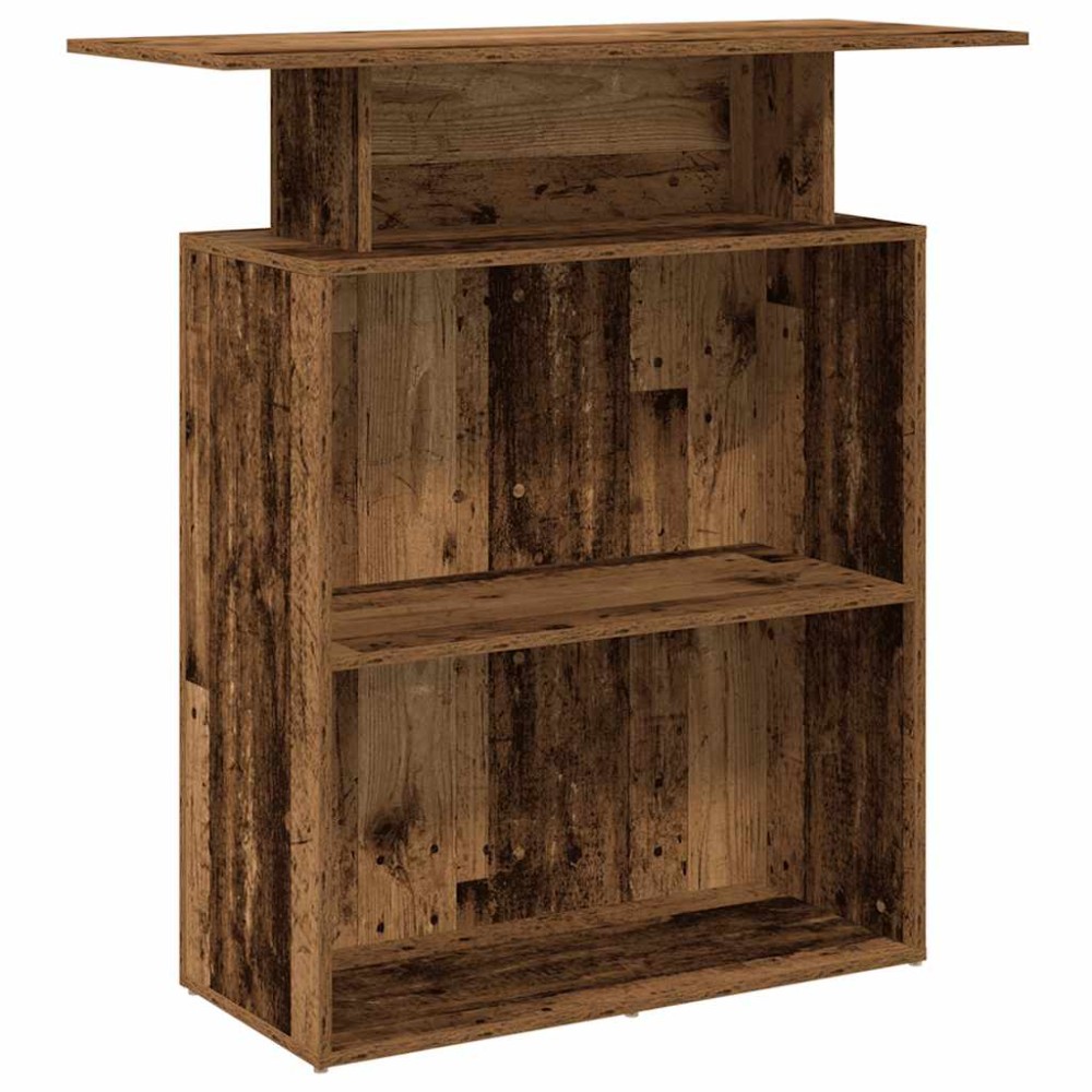 vidaXL Birou de recepție Lemn vechi 100x40x104 cm Lemn prelucrat