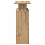vidaXL Birou de recepție Stejar Artisan 100x40x104 cm Lemn prelucrat
