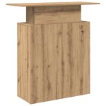 vidaXL Birou de recepție Stejar Artisan 100x40x104 cm Lemn prelucrat