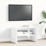 vidaXL Dulap TV alb 60x40x40 cm lemn prelucrat