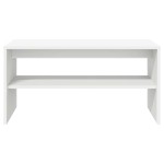 vidaXL Dulap TV alb 60x40x40 cm lemn prelucrat
