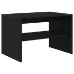 vidaXL Dulap TV Stejar Negru 60x40x40 cm Lemn prelucrat