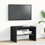 vidaXL Dulap TV Stejar Negru 60x40x40 cm Lemn prelucrat