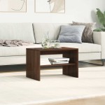 vidaXL Dulap TV Stejar maro 60x40x40 cm Lemn prelucrat