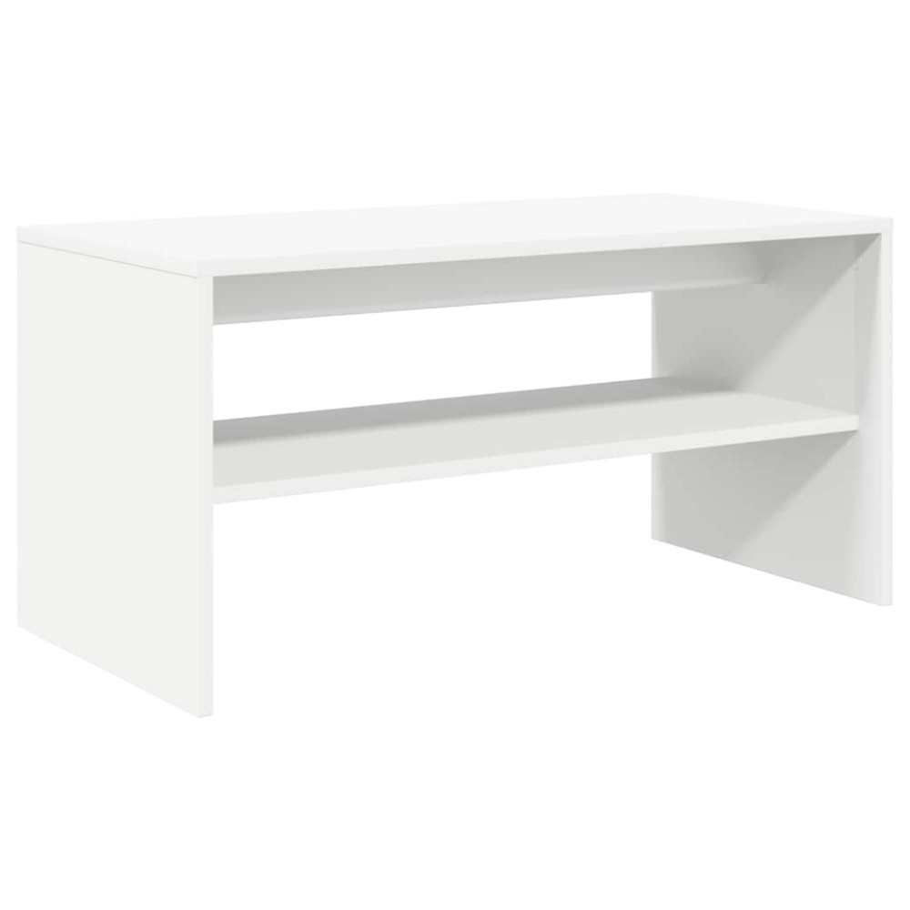 vidaXL Comodă TV, alb, 80x40x40 cm, PAL